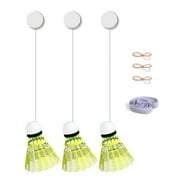 WINDLAND Glowing Badminton Trainer Practice Robot Training Shuttlecock Stretch Self-study Professional Badminton Rebounds Device